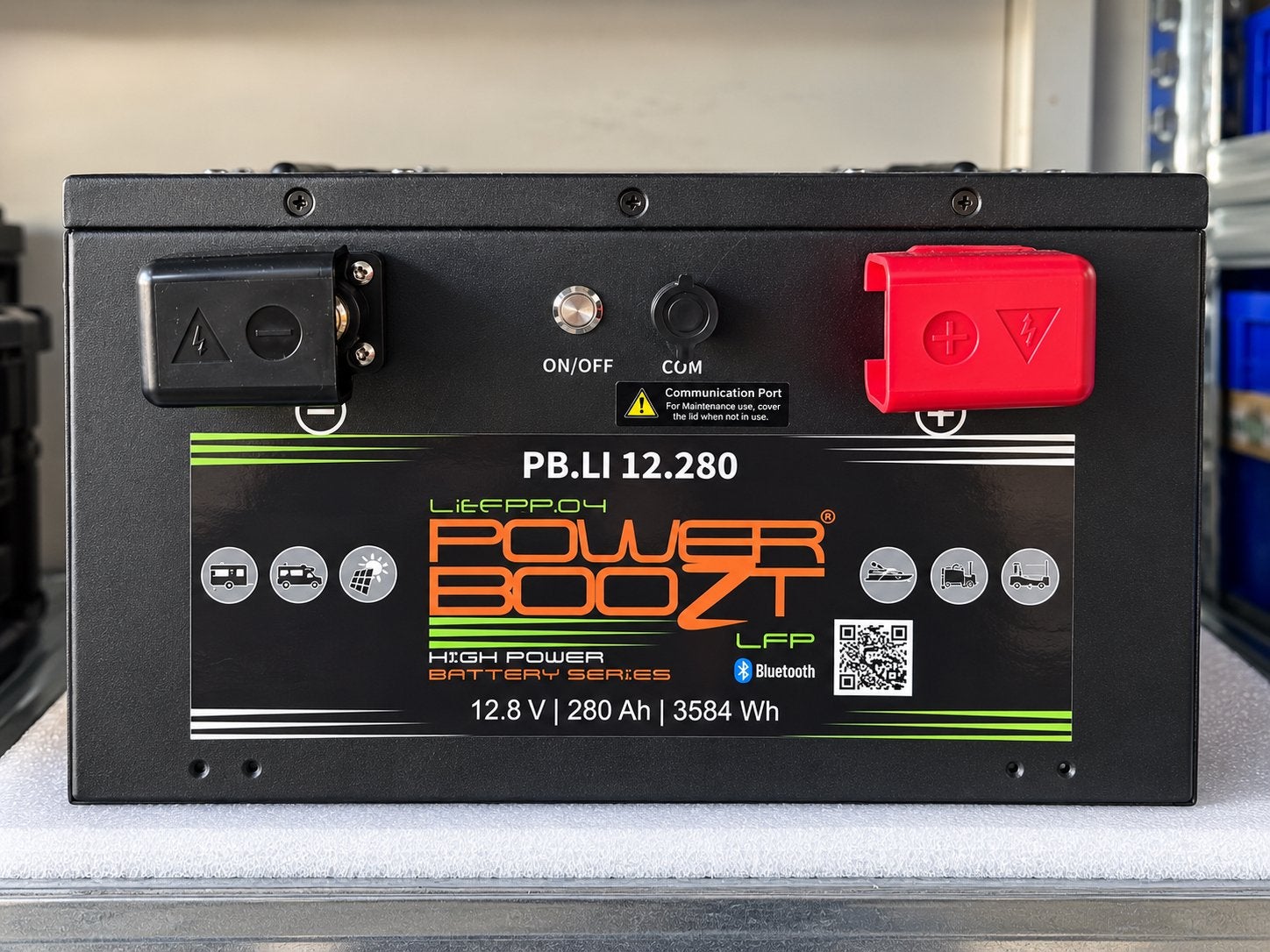 280Ah LiFePO4 Lithium Accu 12V – Camper / Caravan / Boot