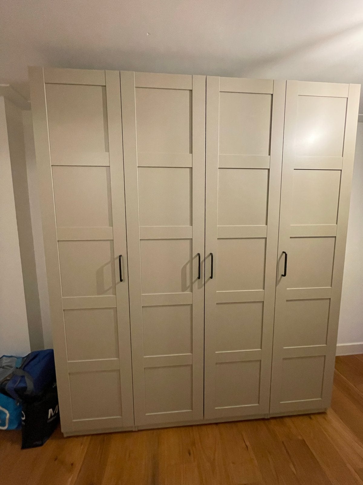 IKEA Pax Kast Grijsbeige incl. Indeling (236x200x58cm), Ophalen, Gebruikt, 200 cm of meer, 150 tot 200 cm