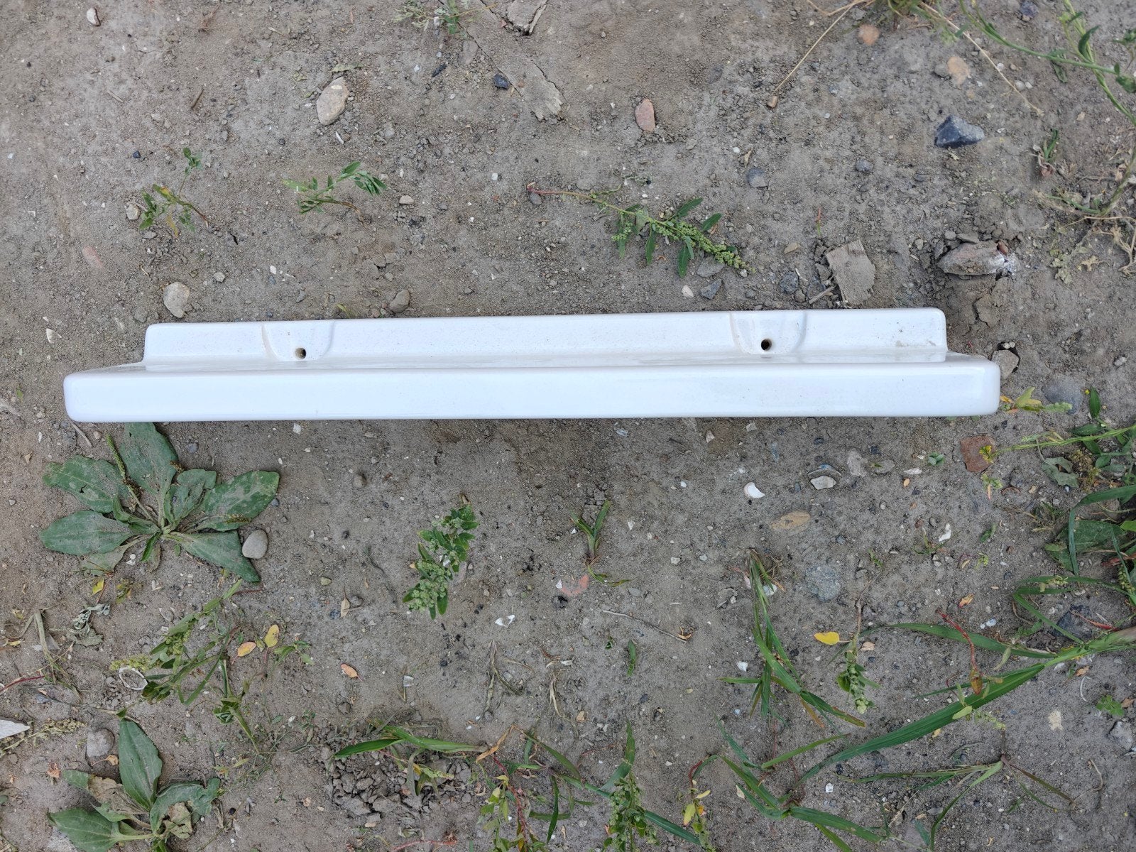 Gratis: Witte kunststof vensterbank of plank, Ophalen