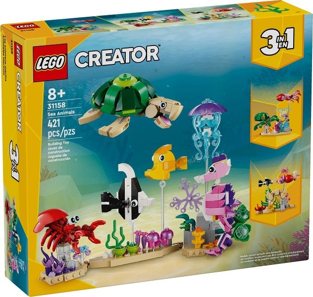 Lego Creator 31158 Zeedieren NIEUW ONGEOPENDE DICHTE DOOS, Lego, Nieuw, Ophalen of Verzenden, Compleet