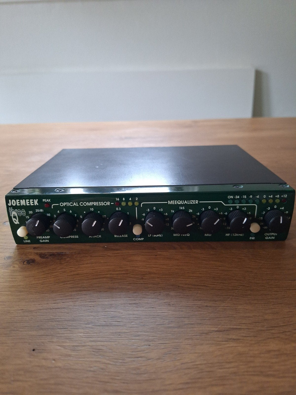 Joemeek ThreeQ Studio Channel - Half Rack Channelstrip, Muziek en Instrumenten, Ophalen of Verzenden, Gebruikt, Minder dan 5 kanalen