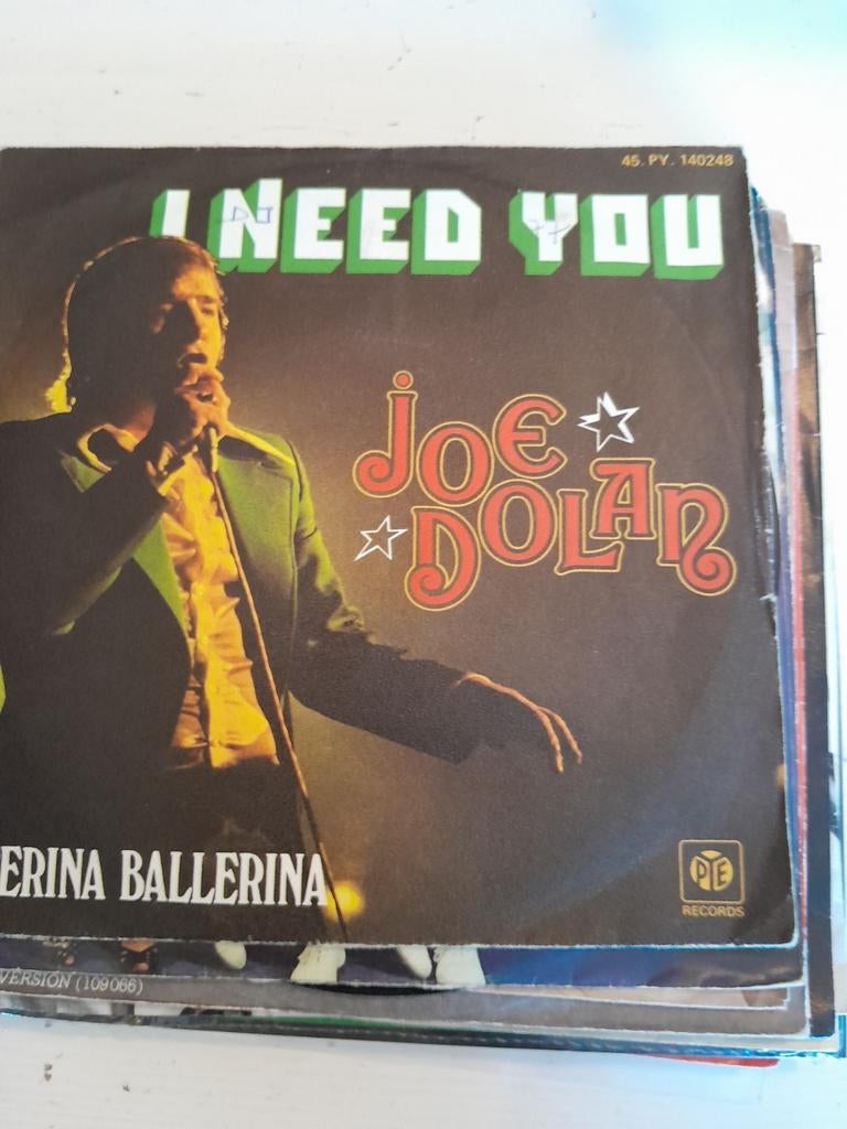 Joe dolan 7inch i need you, Cd's en Dvd's, Vinyl Singles, Ophalen of Verzenden, Zo goed als nieuw, Pop