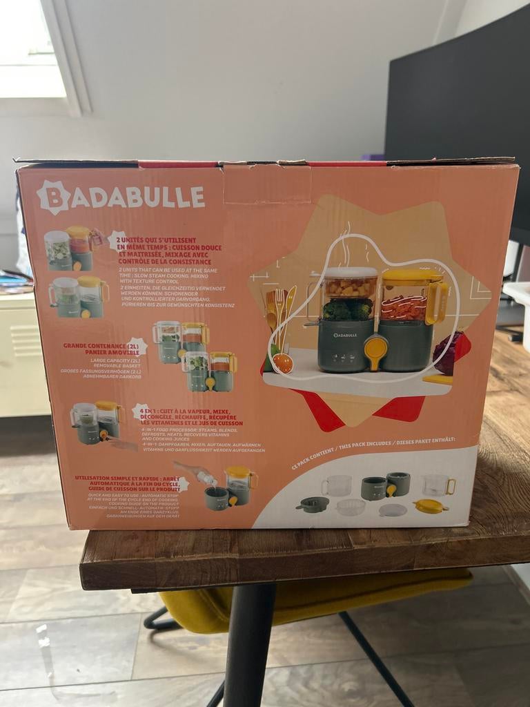 Badabulle B-Easy Robot Culinaire - Nieuw in doos, Ophalen of Verzenden, Zo goed als nieuw