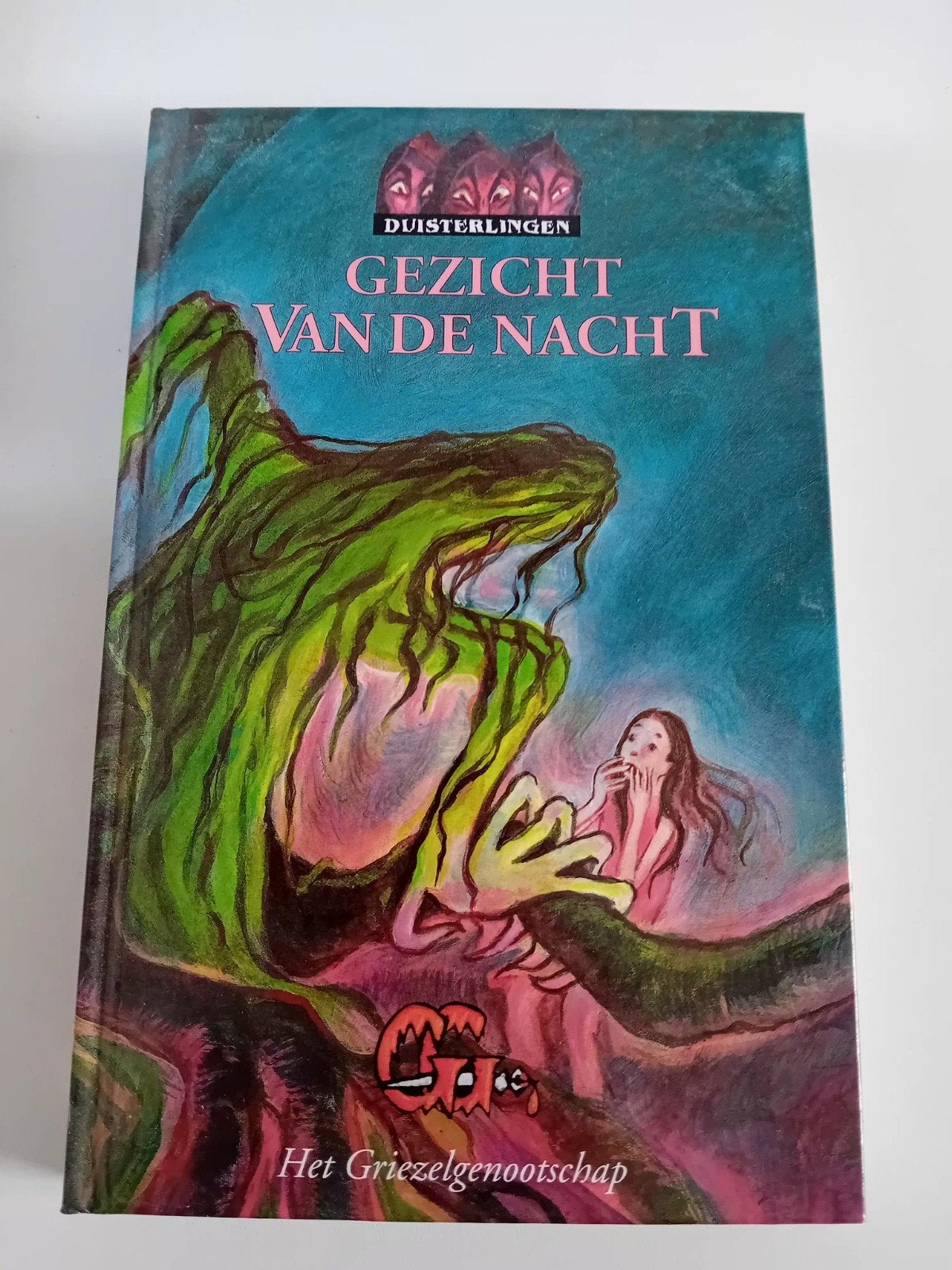 Gezicht van de nacht  - Het griezelgenootschap, Boeken, Ophalen of Verzenden, Zo goed als nieuw