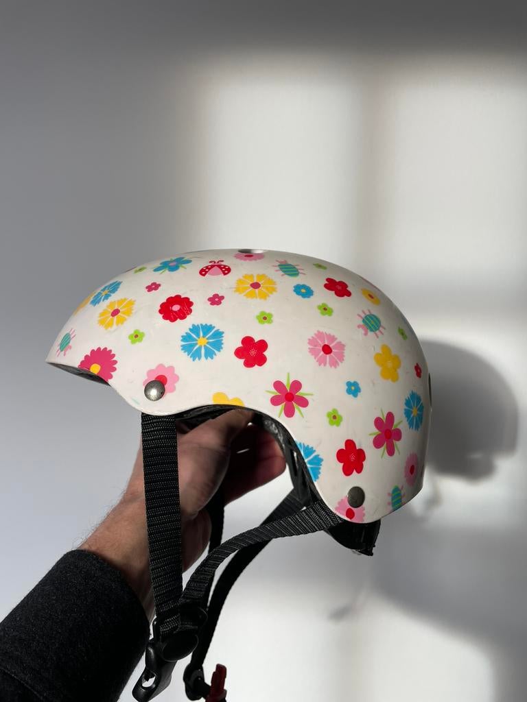 Lief Kinder fiets/skate helm mt46-52cm, Fietsen en Brommers, Ophalen, Zo goed als nieuw