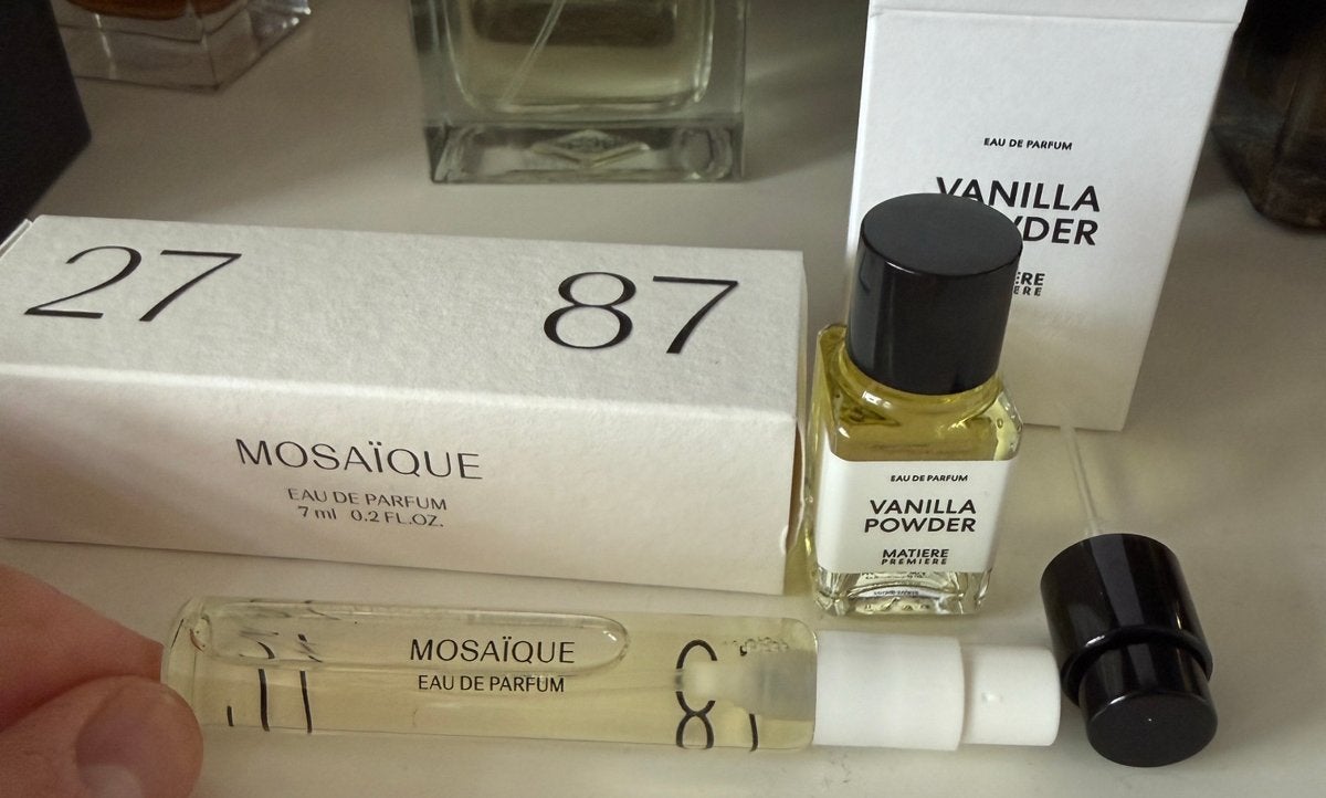 Matiere Premiere Vanilla Powder 6 ML + Mosaique 7 ML, Ophalen of Verzenden, Zo goed als nieuw