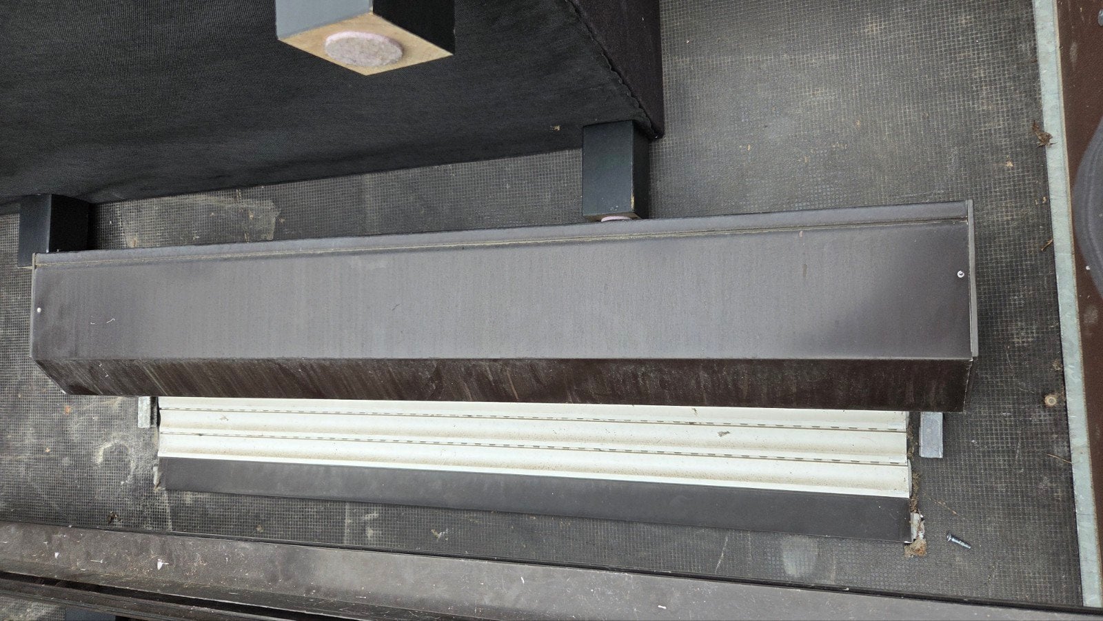 rolluik, Ophalen, Gebruikt, 100 tot 150 cm, Bruin