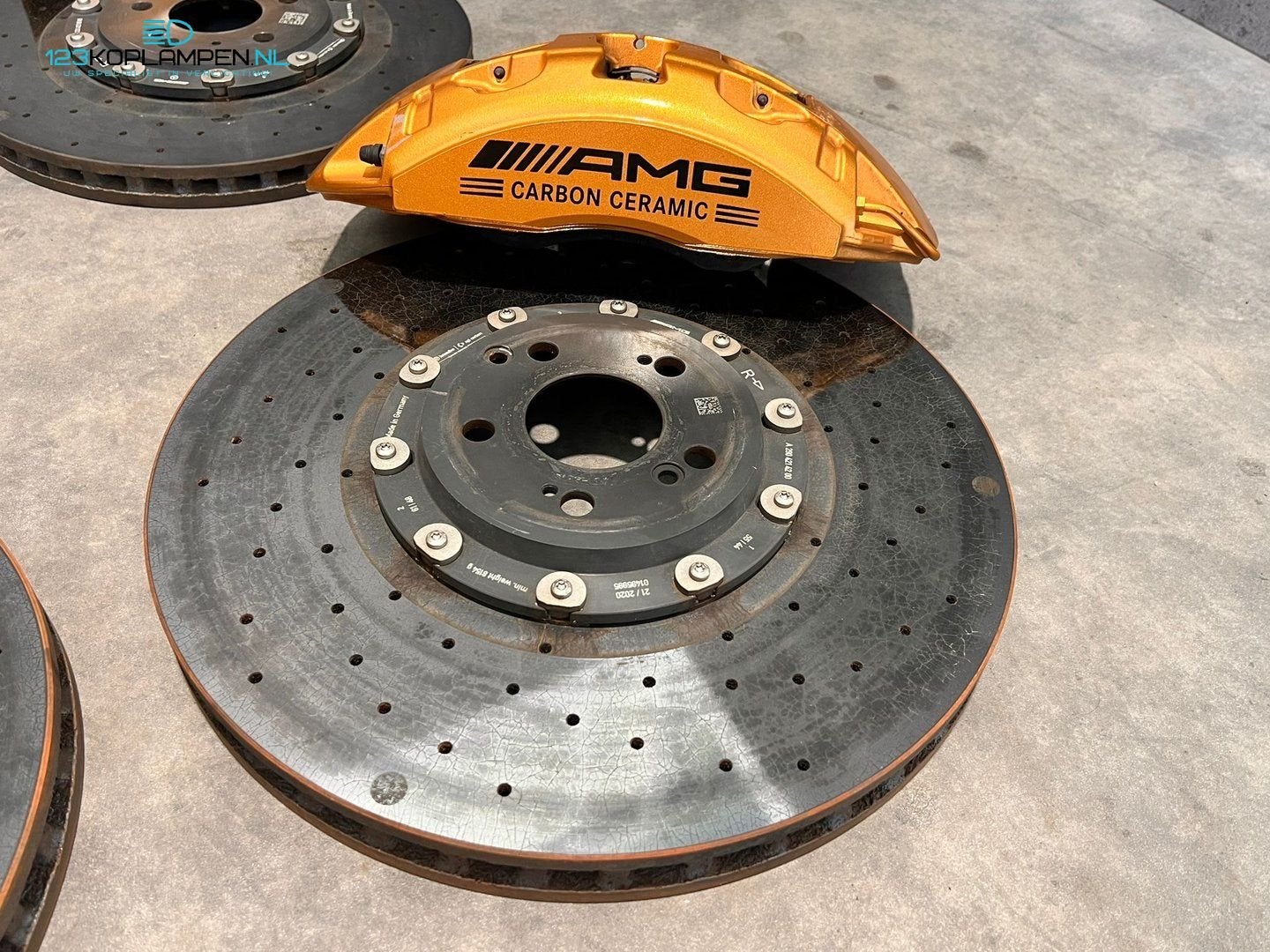 Mercedes AMG Keramische Remmen set E63 S63 W290 W213 W222, Auto-onderdelen, Gebruikt, -, Ophalen of Verzenden, -