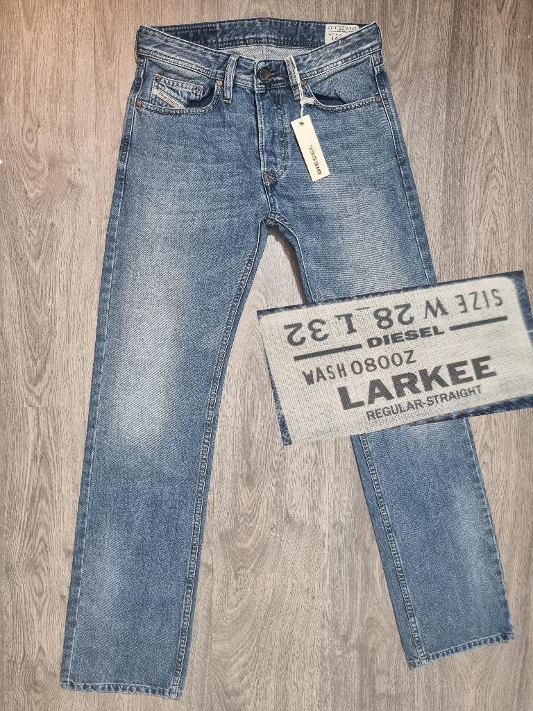 - NIEUWE - Diesel LARKEE W28 L32 * 28x32 - straight - #D3057, Diesel, Blauw, Diesel, Nieuw