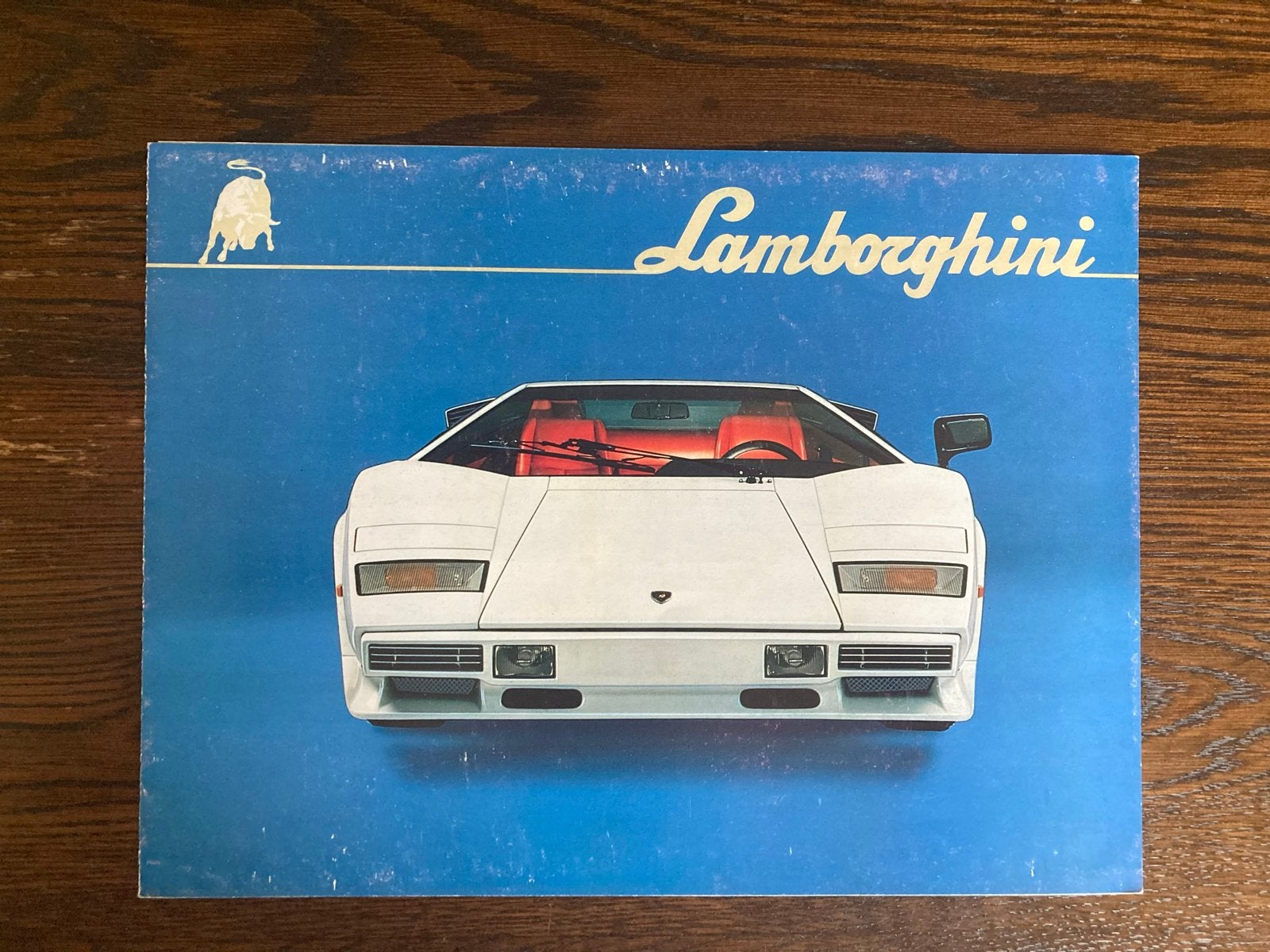 Lamborghini Countach LP500 S Brochure  Zeldzaam, Ophalen of Verzenden, Zo goed als nieuw