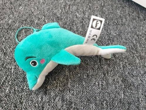 Dolfijn knuffel - Aqua mini (Lidl) - NIEUW, Lidl, Groen, Overige typen, Nieuw