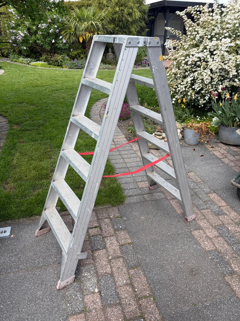 Tekoop ladders, Ophalen, Gebruikt, Opvouwbaar of Inschuifbaar, 4 meter of meer