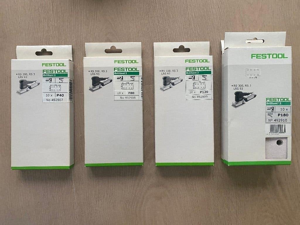 Festool schuurpapier (voor schuurmachine RS 300/RS 3/LRS 93), Ophalen of Verzenden, Nieuw, Minder dan 600 watt, Vlakschuurmachine