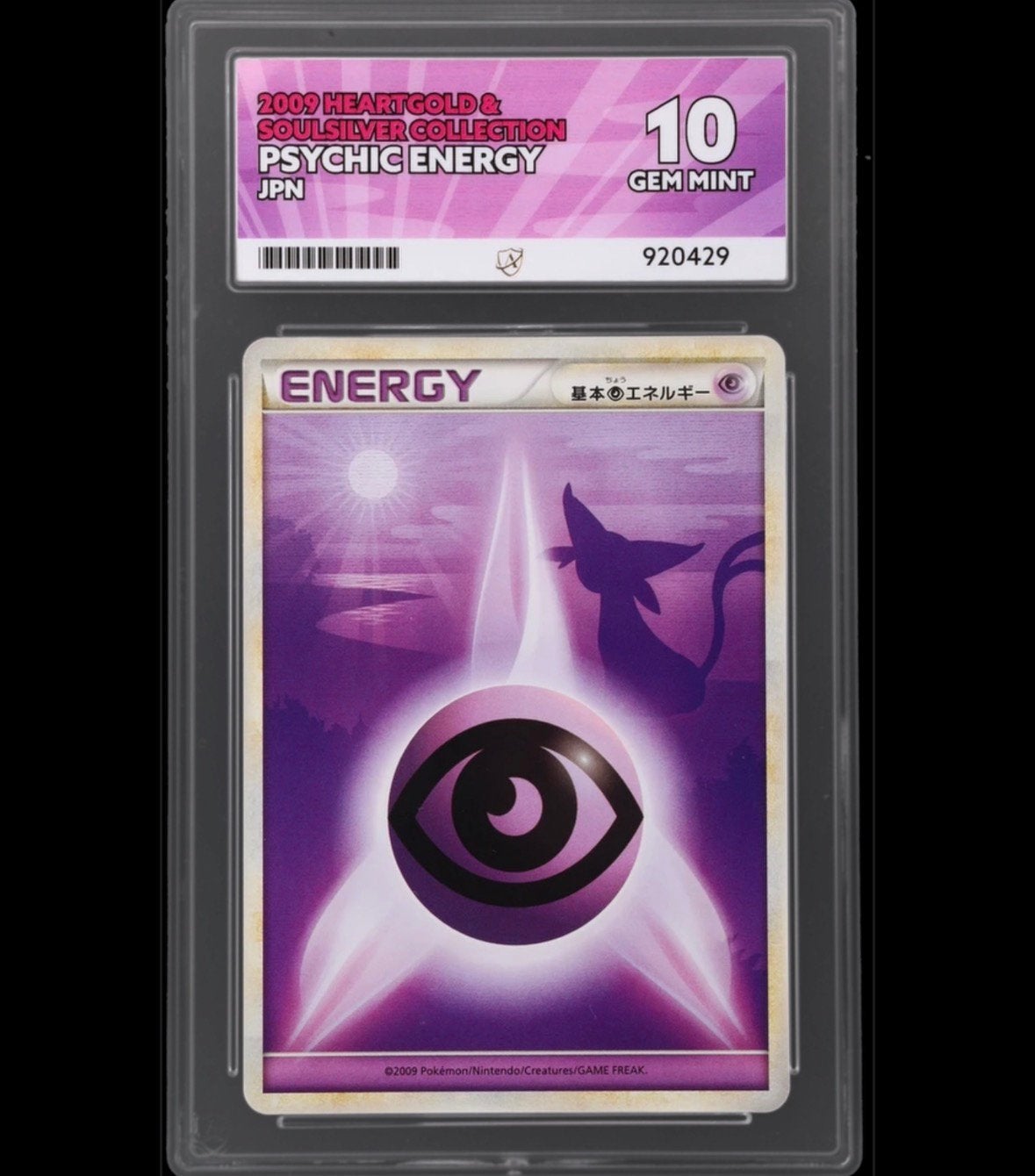 Pokémon Psychic Energy ACE 10 L1, Hobby en Vrije tijd, Verzamelkaartspellen | Pokémon, Ophalen of Verzenden, Zo goed als nieuw