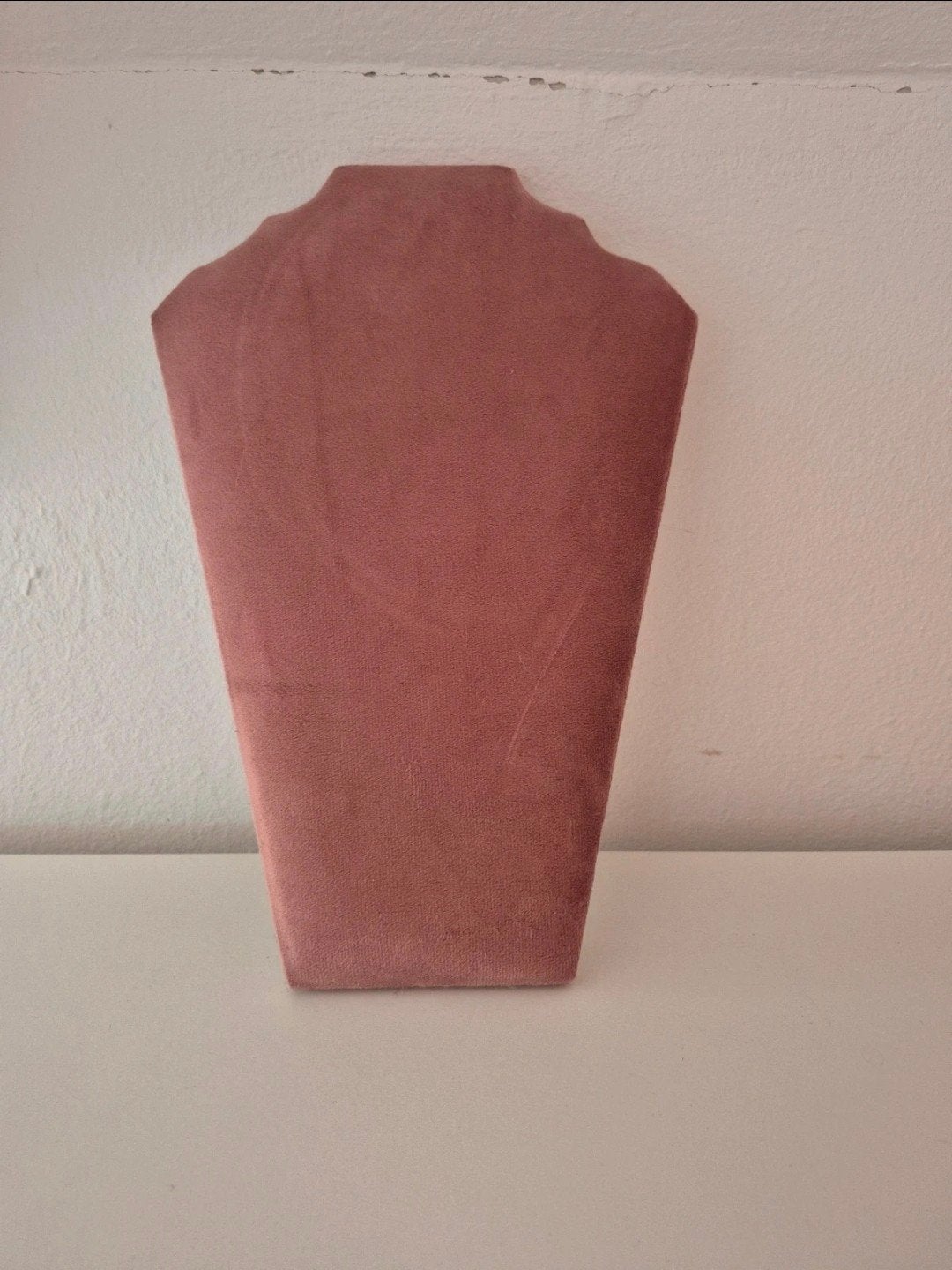 Sieraden display standaard - Roze fluweel, Ophalen of Verzenden, Zo goed als nieuw