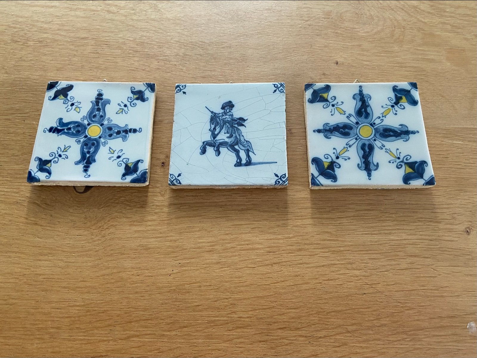 Tichelaar Makkum tegels 10x10 cm, Ophalen of Verzenden