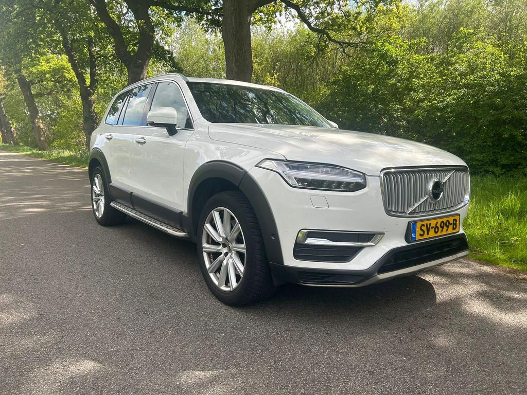 Volvo XC90 2.0 T8 Twin Engine AWD Inscription, Gebruikt, 1969 cc, 7 stoelen, Wit