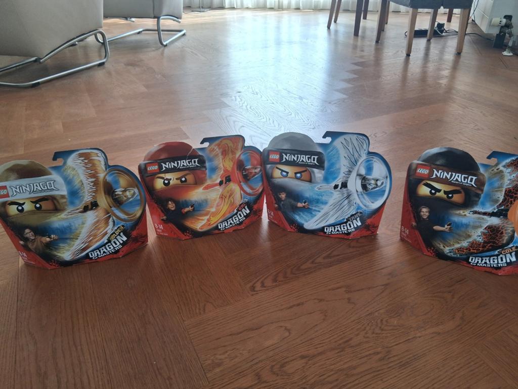 LEGO Ninjago Dragon Masters Set - 4 stuks, Ophalen of Verzenden, Gebruikt, Overige merken