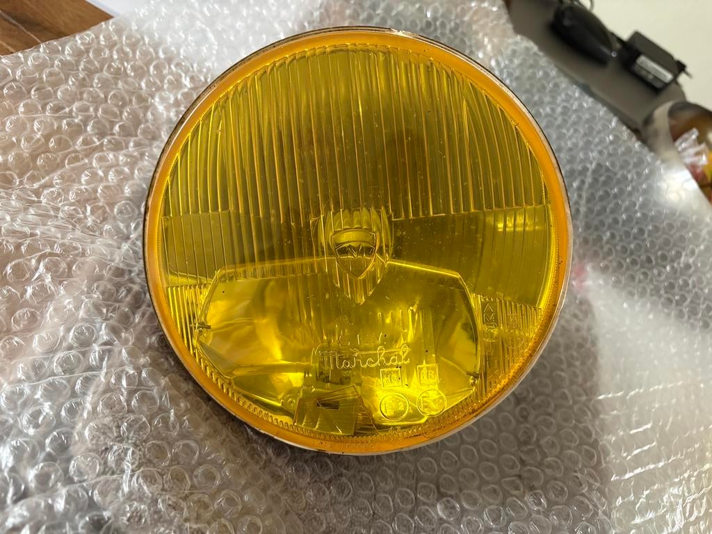 Marchal Amplilux 7 inch koplamp unit, Ophalen of Verzenden, Gebruikt