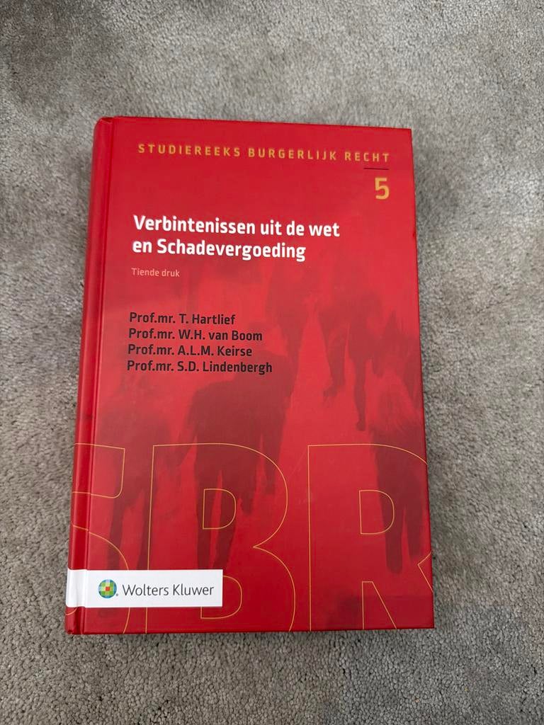 Verbindenissen uit de wet en Schadevergoeding - 10e druk, Ophalen of Verzenden, Gamma, Nieuw, WO