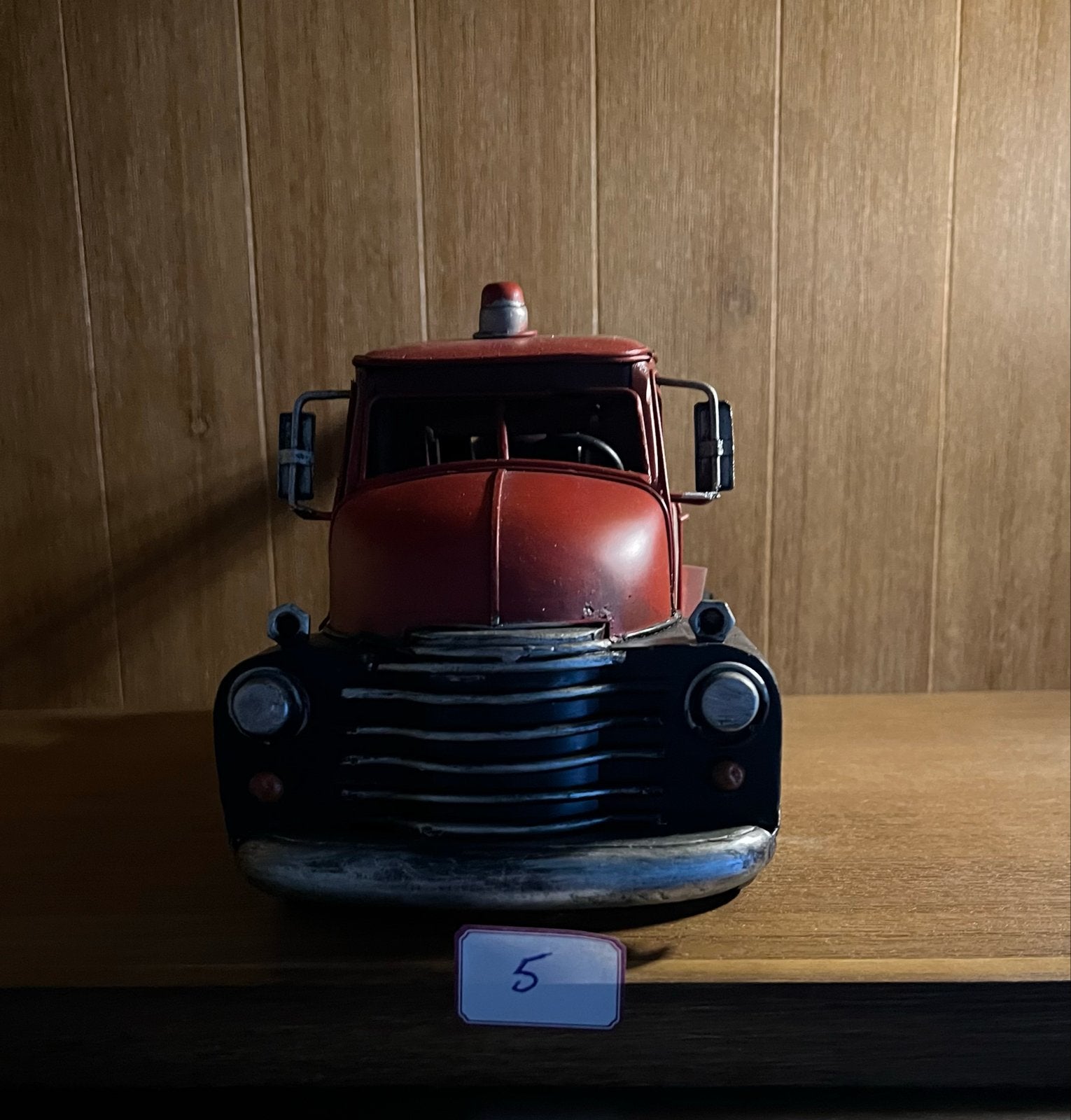 Decoratieve sleepwagen model - Vintage look, Ophalen of Verzenden, Gebruikt