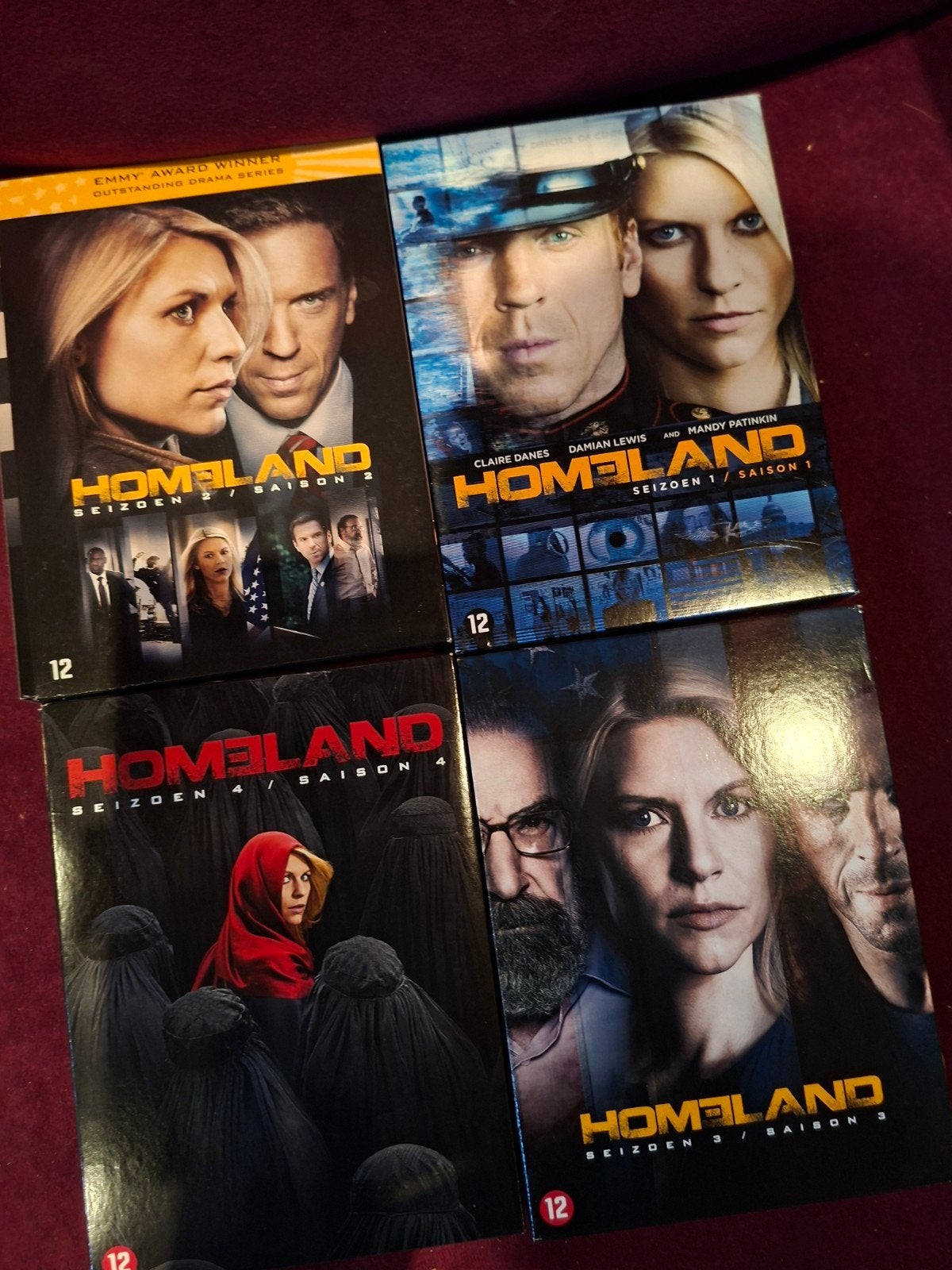 Homeland DVD Boxset Seizoen 1-4, Ophalen, Nederlands, Seizoen 1, Actie en Avontuur
