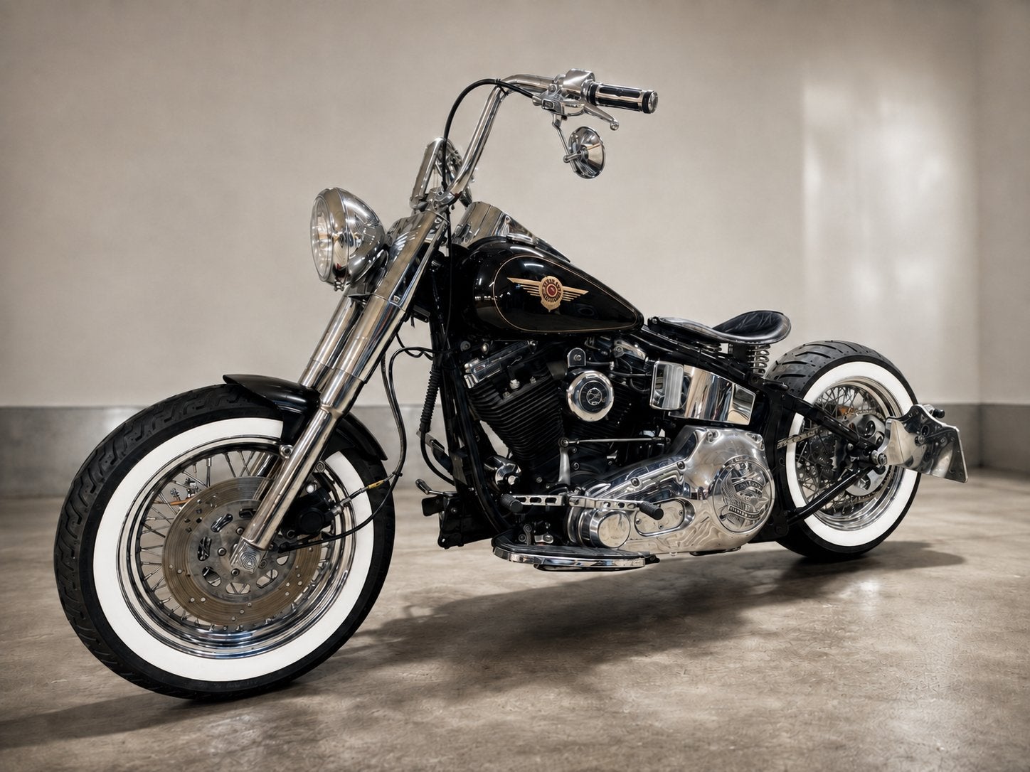 Harley-Davidson Fatboy 1340 EVO ’94 | Custom Bobber, Motoren, Motoren | Harley-Davidson, Particulier, Chopper