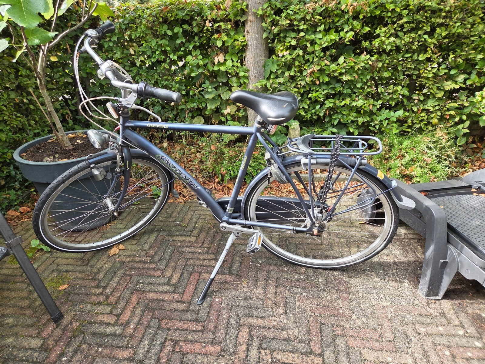 Gazelle Grenoble herenfiets, Fietsen en Brommers, Fietsen | Dames | Damesfietsen, Ophalen, Gebruikt, Versnellingen, 50 tot 53 cm