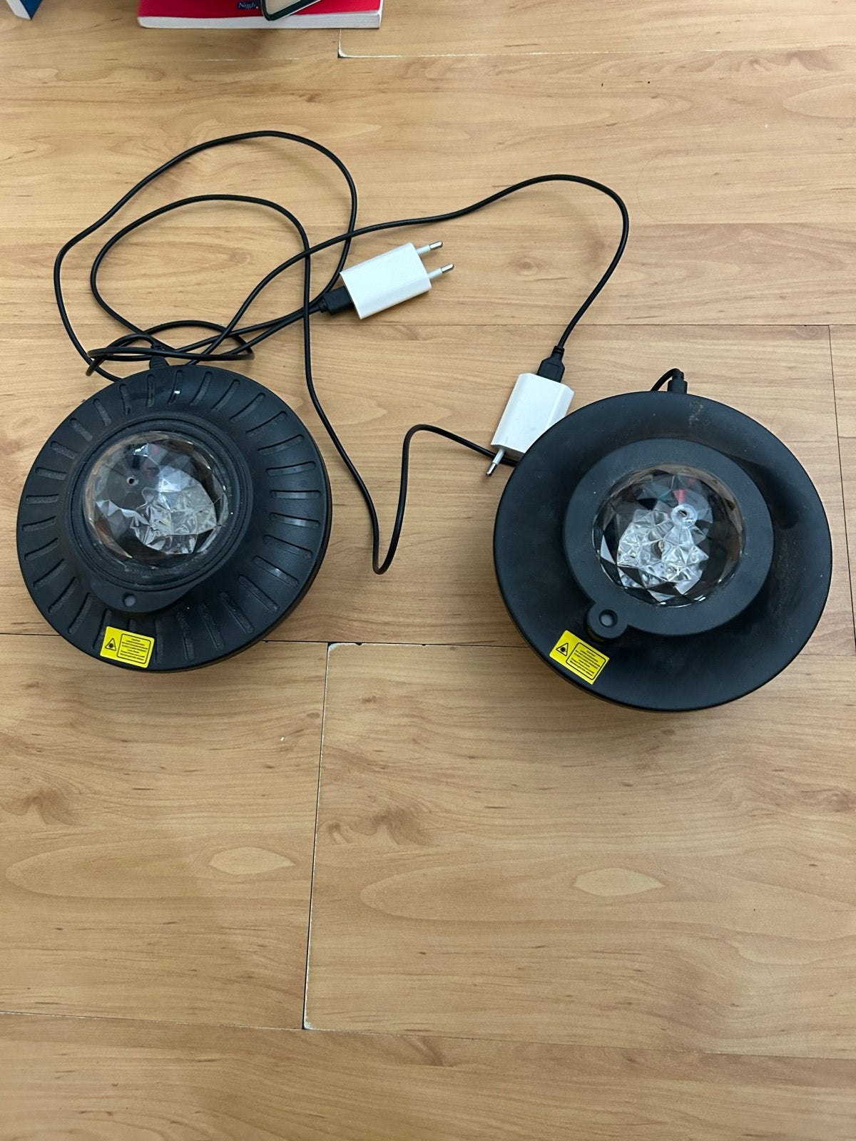 2x Sterrenprojector / Galaxy projector, Overige merken, Gebruikt, Kunststof, Zwart