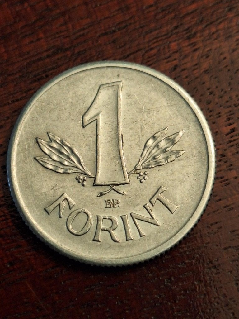3 munten Hongarije 1 forint 1967, 1968, 1969, Ophalen of Verzenden, Hongarije, Losse munt