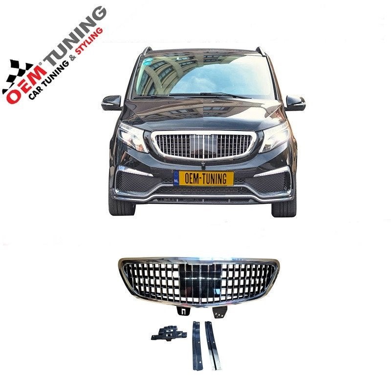 Grille geschikt voor V-Klasse W447 | Maybach Style | 19-24