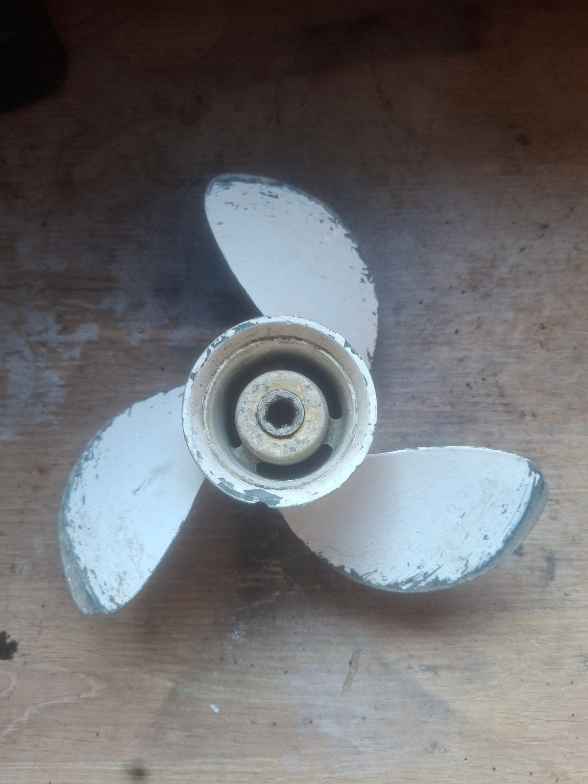 Schroef 8pk 2 takt buitenboordmotor, Ophalen of Verzenden, Gebruikt, Motor en Techniek