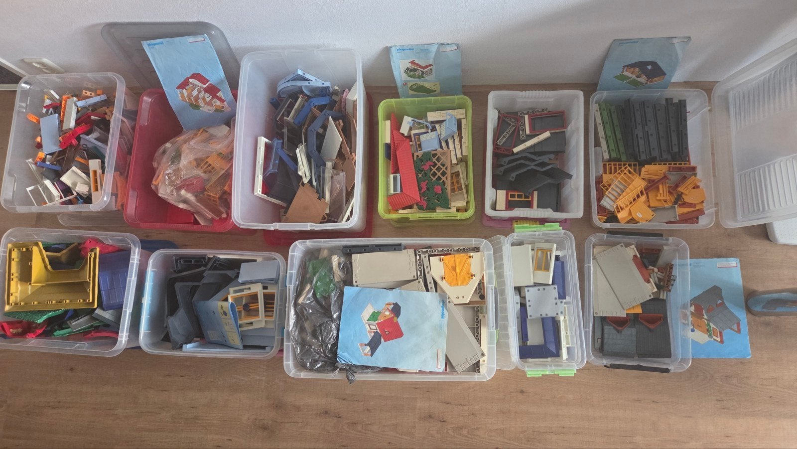 playmobil partijtje gebouw onderdelen, Ophalen