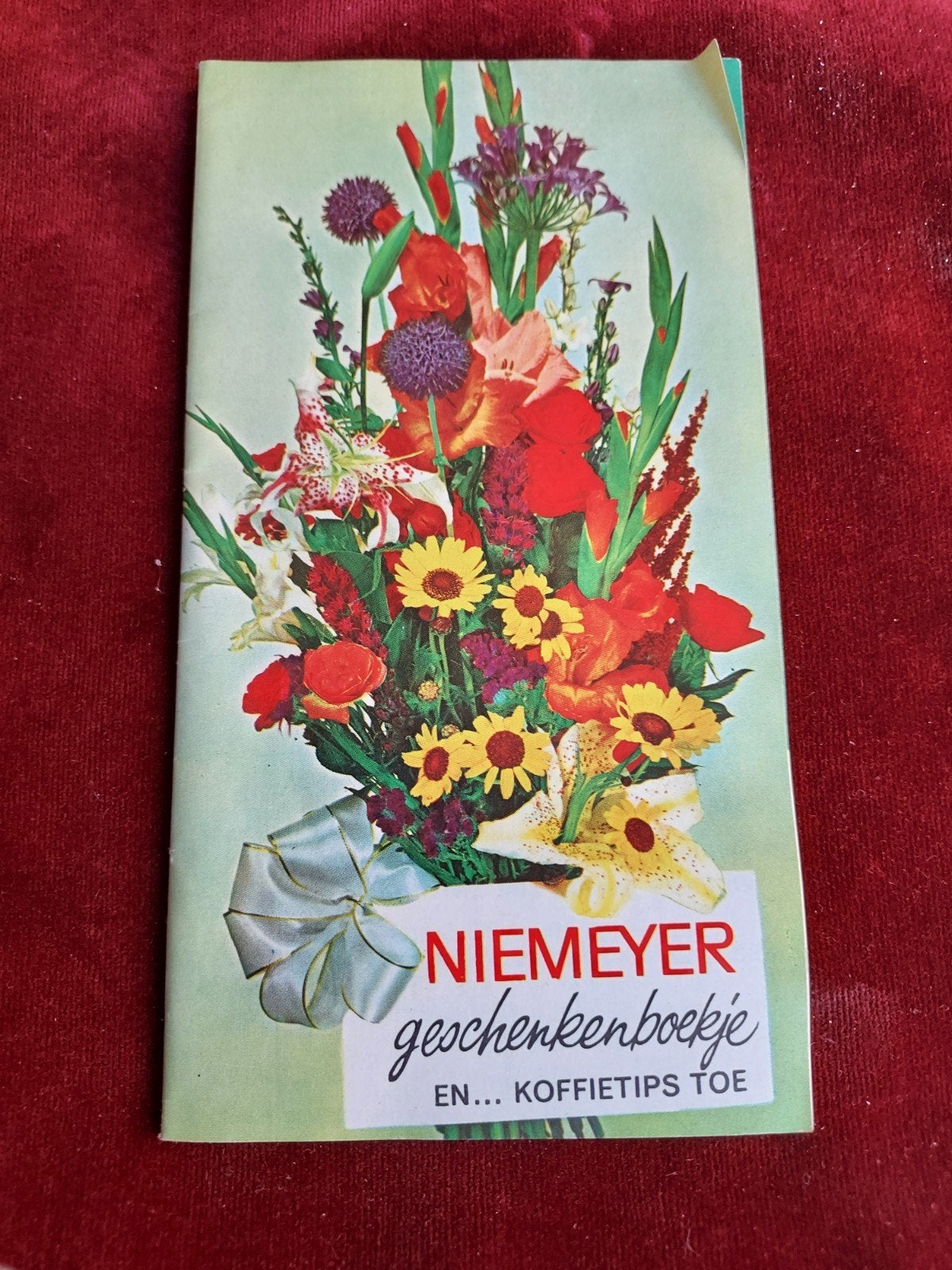 niemeyer geschenkenboekje jaren 60, Ophalen of Verzenden, Zo goed als nieuw, Overige typen