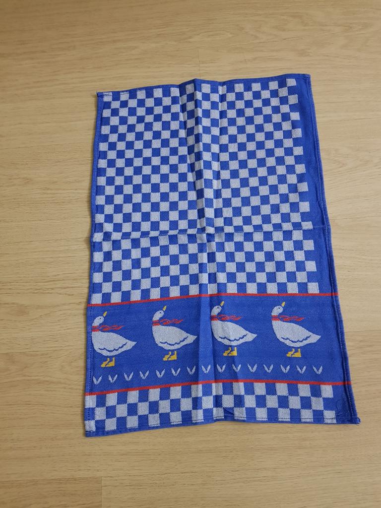 Mooie theedoek, Huis en Inrichting, Keuken | Textiel, Ophalen of Verzenden, Nieuw, Blauw, Theedoek of Handdoek