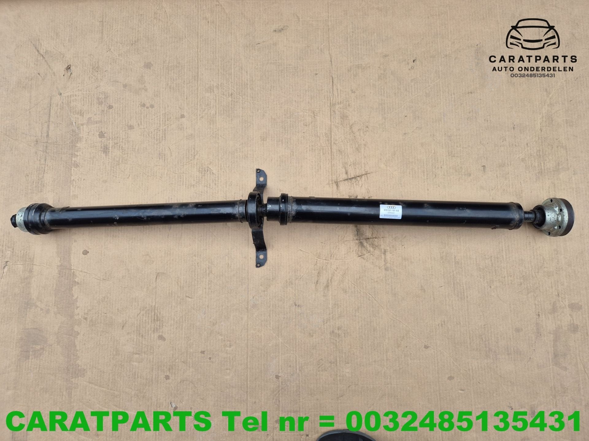 8T0521101AB Audi A5 Coupe tussenas A5 Cabrio aandrijfas, Gebruikt, AUDI AG, Auto-Union-Strasse 1
85045  Ingolstadt, DE, Kundenbetreuung@audi.de