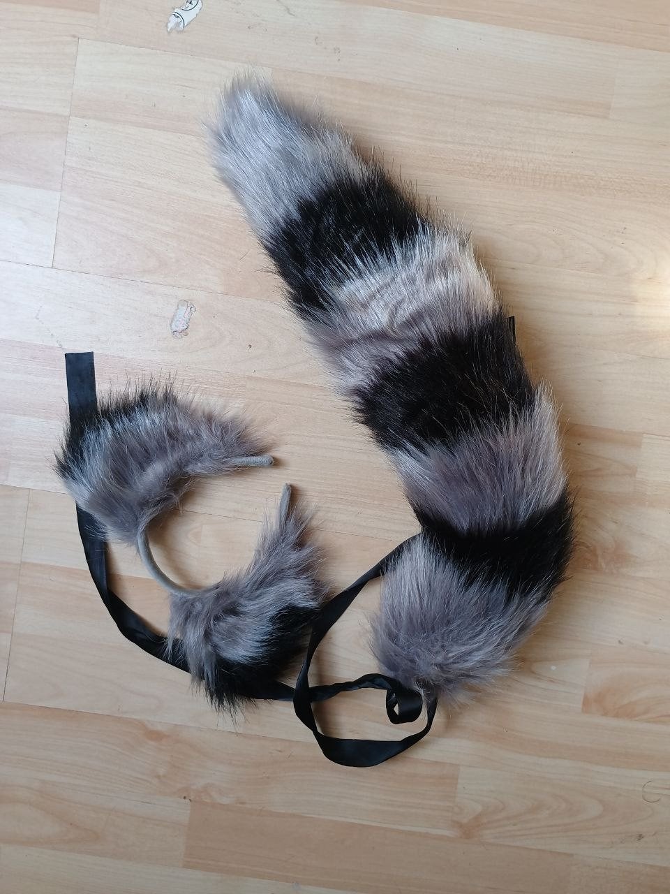 Furry Oor en Staart Set - Cosplay Accessoire, Hobby en Vrije tijd, Kostuums, Theaterbenodigdheden en LARP, Ophalen of Verzenden
