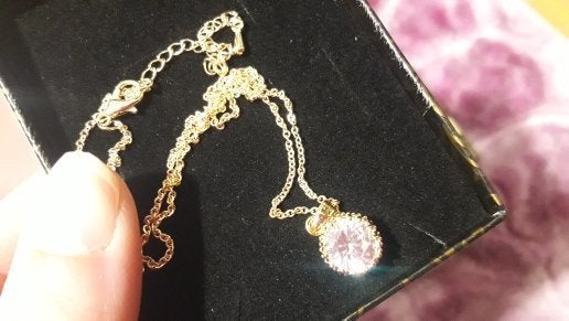 Mooie ketting verguld 18k, Overige materialen, Nieuw, Ophalen of Verzenden, Goud