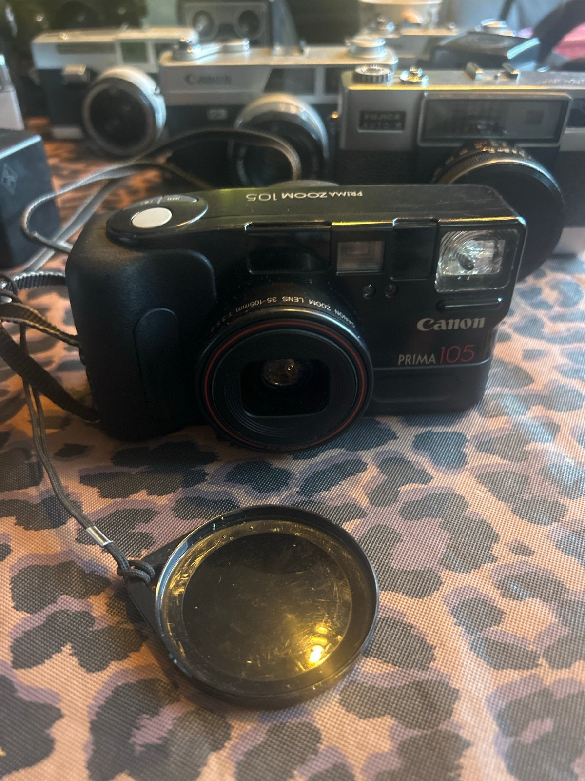 Canon Prima Zoom 105 Compact Camera, Ophalen of Verzenden, Gebruikt, Compact, Canon