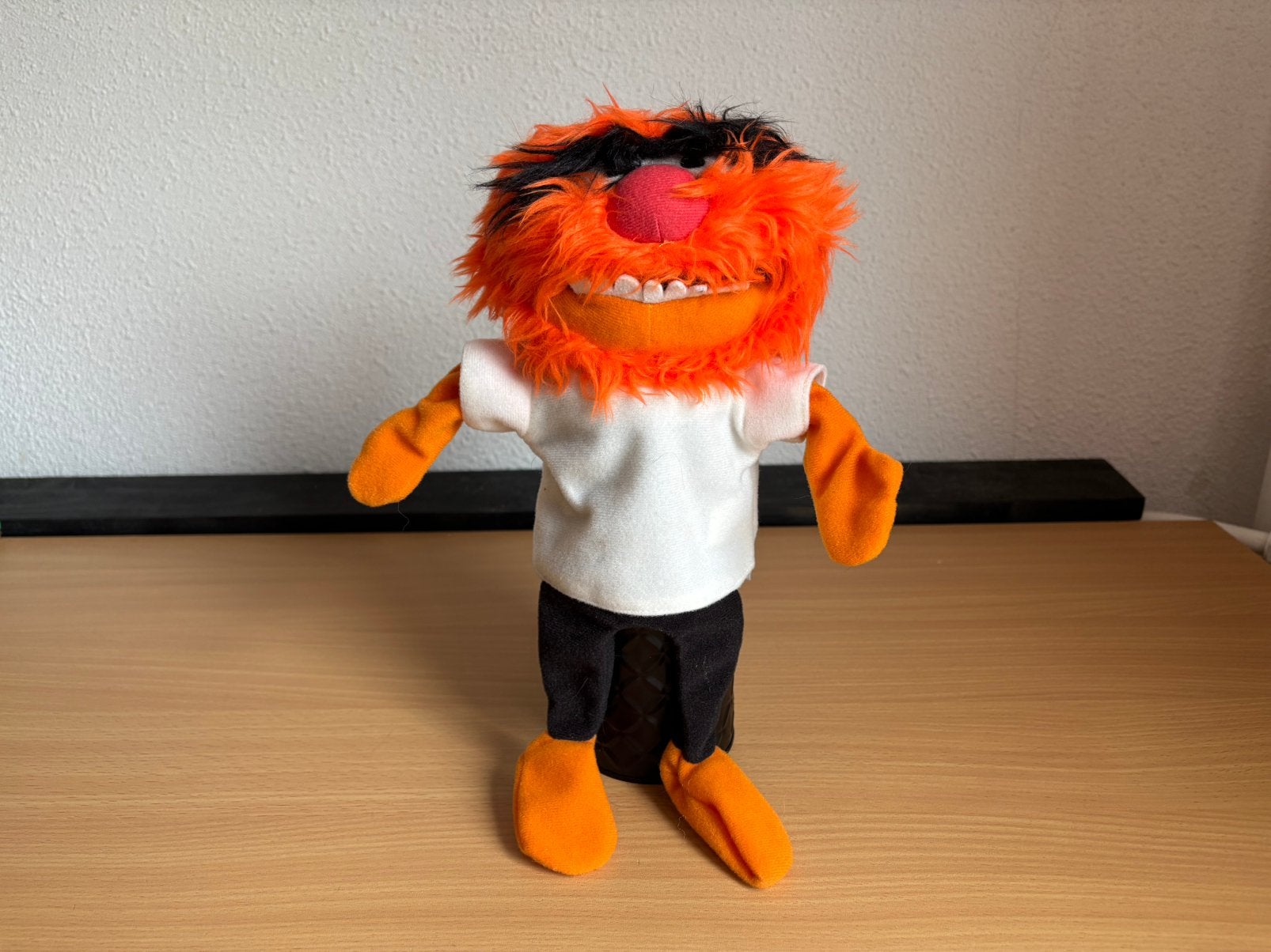 Animal pluchen handpop The Muppets 33cm, Ophalen of Verzenden, Zo goed als nieuw, Overige typen