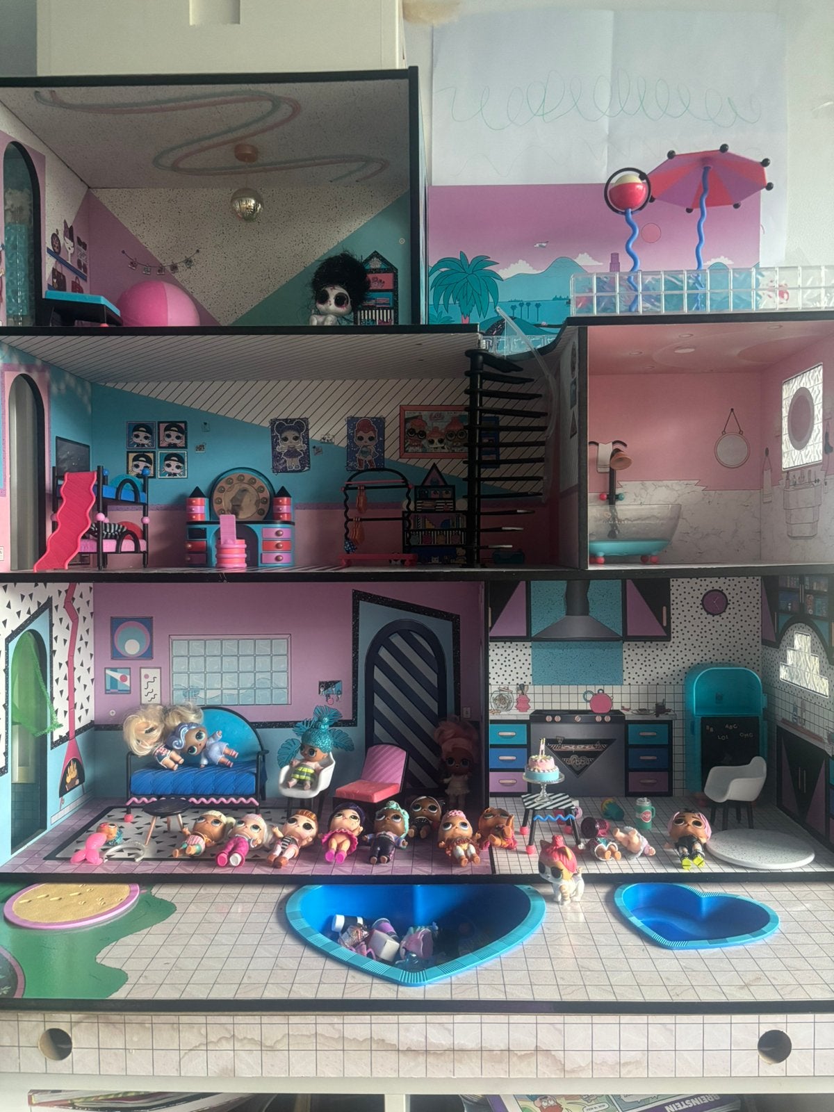 LOL Poppenhuis, Ophalen, Gebruikt, Poppenhuis