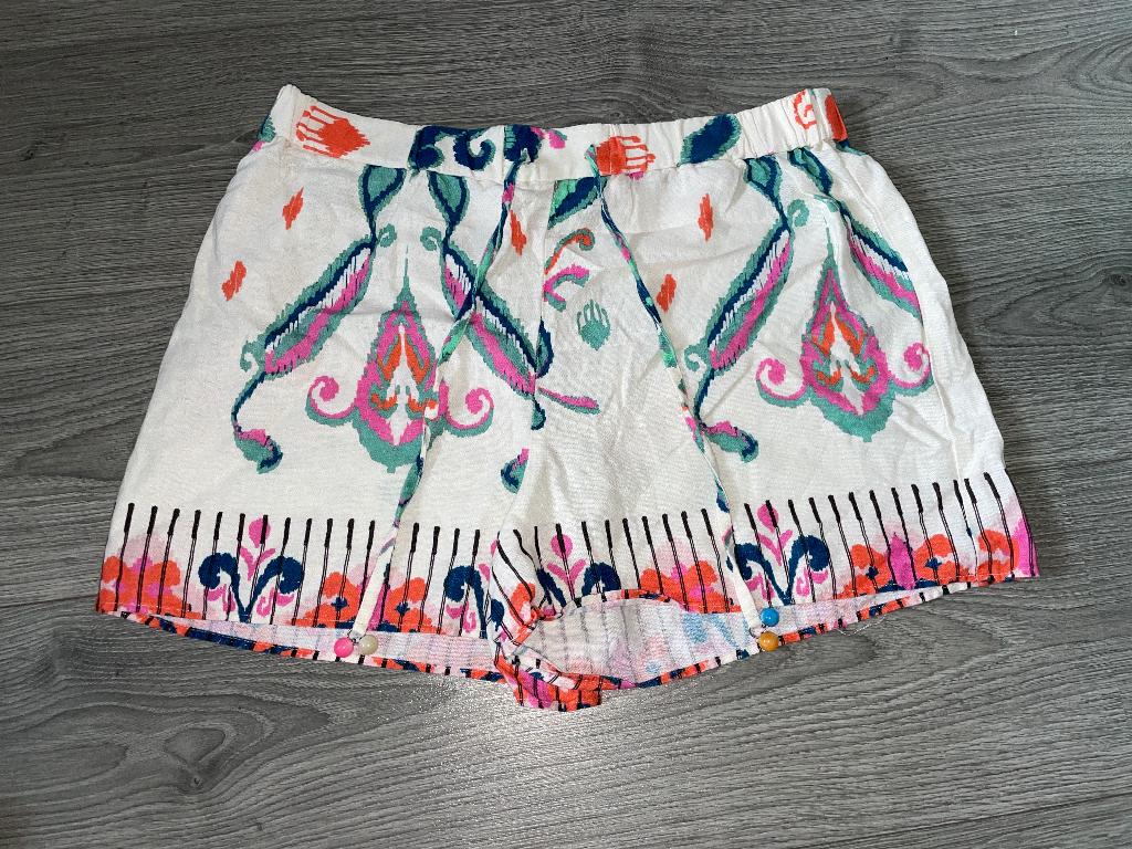 ZARA boho ibiza korte broek short mt L, Kleding | Dames, Kort, Maat 42/44 (L), Ophalen of Verzenden, Zo goed als nieuw