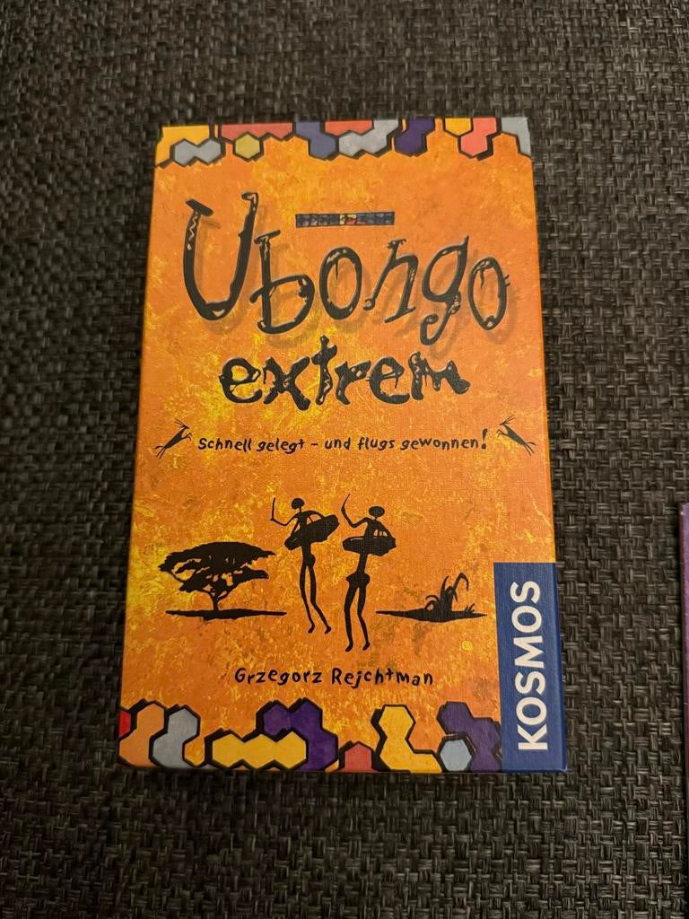 Ubongo Extrem - Compact Puzzelspel - kosmos, Hobby en Vrije tijd, Ophalen of Verzenden, Minder dan 500 stukjes, Zo goed als nieuw