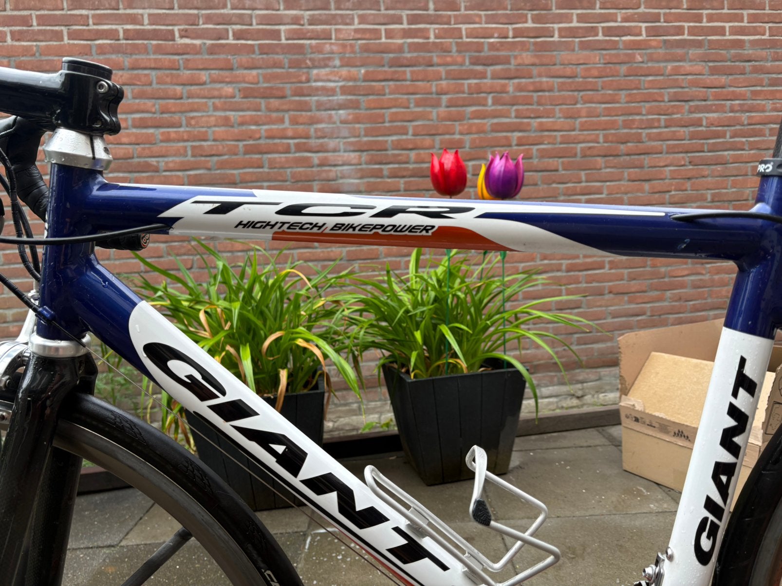 Te koop: GIANT TCR 1, Fietsen en Brommers, Fietsen | Racefietsen, Gebruikt, Giant, 15 tot 20 versnellingen, 28 inch, Velgrem, Aluminium