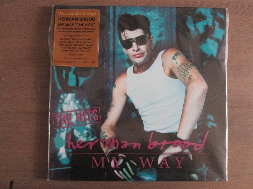 Herman Brood ( My Way ) ''The Hits'' dubbel LP  ( Blue,Black, Ophalen of Verzenden, Geseald, 12 inch, Nieuw in verpakking