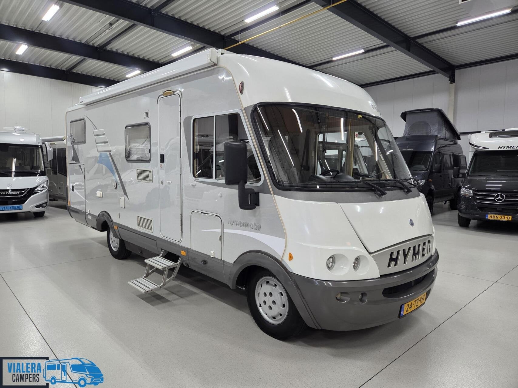Hymer B 674 * Automaat 2.8lt 130pk* Lengtebedden* Vol opties, Tot en met 2, 6 tot 7 meter, Bedrijf, Diesel