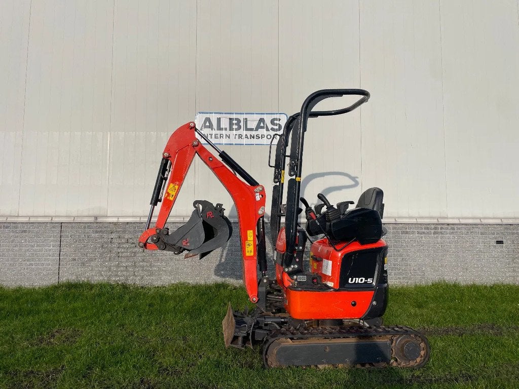 Kubota U10-5 minigraver BJ 2022 CW00 met 3 nieuwe bakken, Kubota, Info@kubota.com, JP, Graafmachine