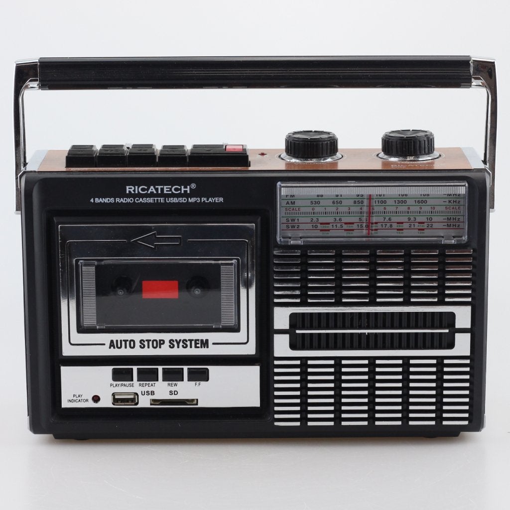 Ricatech PR85 Radio Cassette USB/SD MP3 Player, Flex Ltd., Zo goed als nieuw, https://flex.com/contact-us, Nobelstraat 10, 5807 GA Oostrum LB, Limburg, Nederland