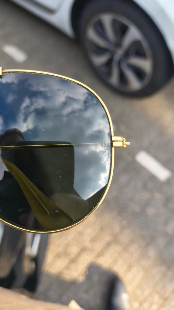 Rayban B&L Outdoorsman type 2 62-14 uit de jaren 80, Ophalen of Verzenden, Gebruikt, Ray-Ban