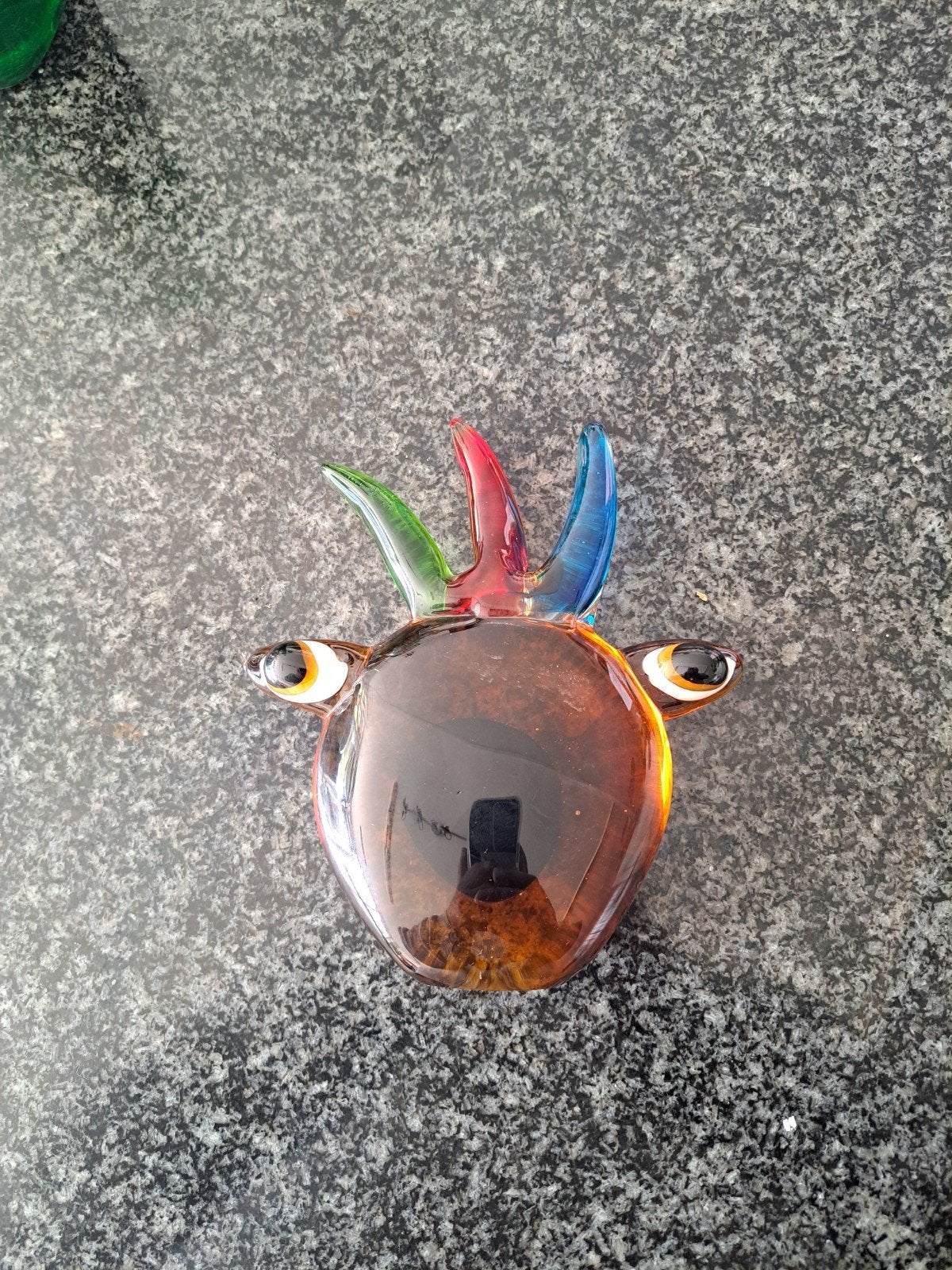 Decoratief glazen beeldje - Casablanca  - .Gilde GlasArt vis, Antiek en Kunst, Ophalen of Verzenden